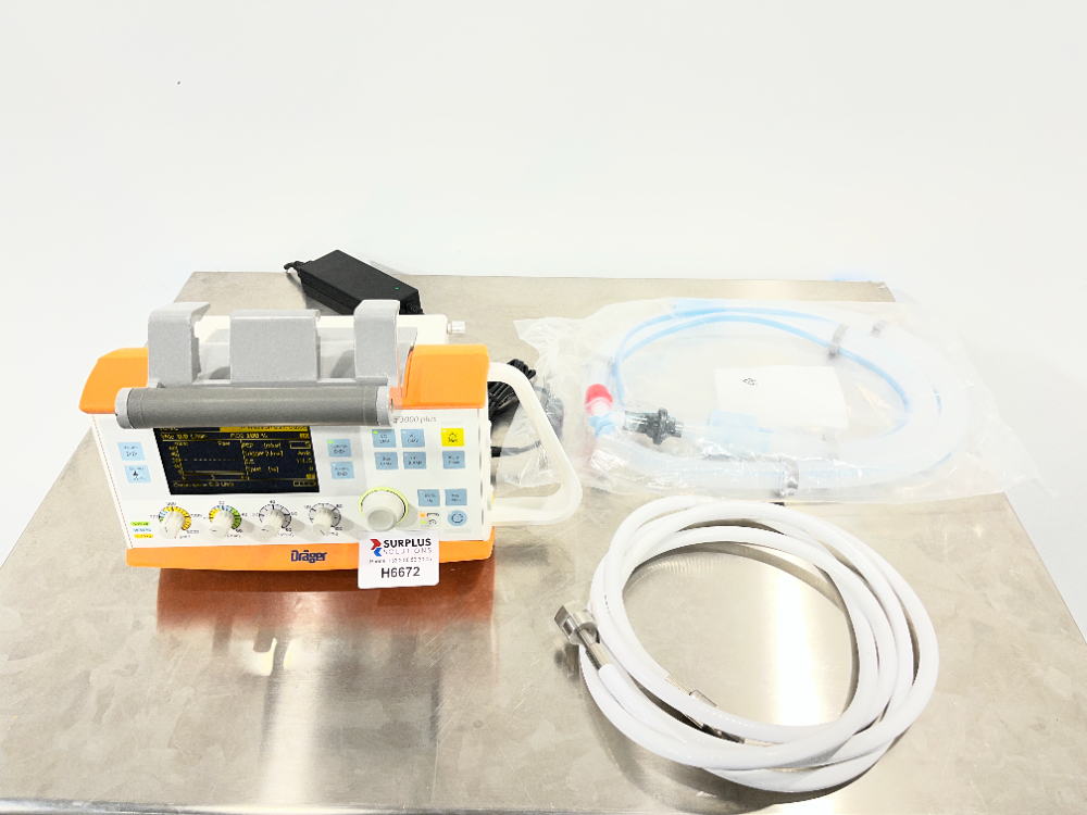 Image of Dräger Oxylog 3000 Plus - Ventilation